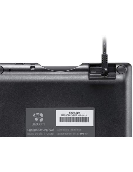 Графический планшет для подписи Wacom STU540, Чёрный