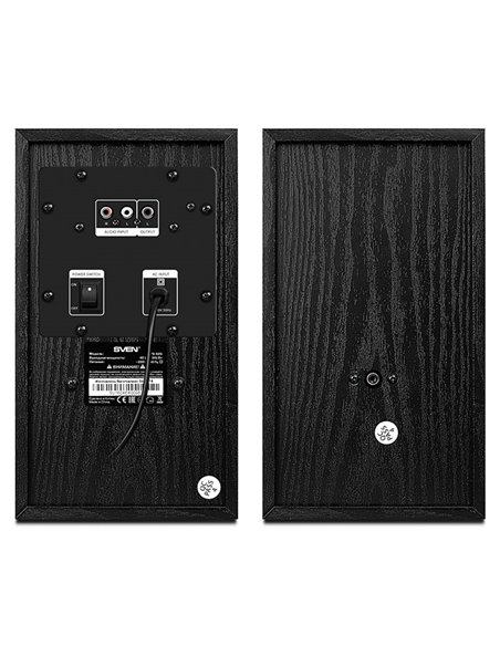 Компьютерные колонки 2.0 SVEN SPS-625, Чёрный