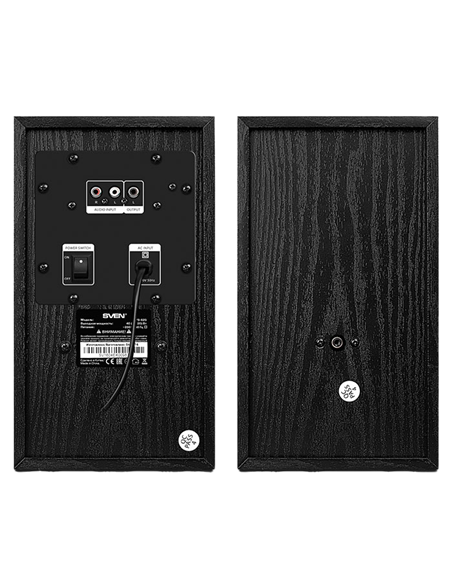 Компьютерные колонки 2.0 SVEN SPS-625, Чёрный