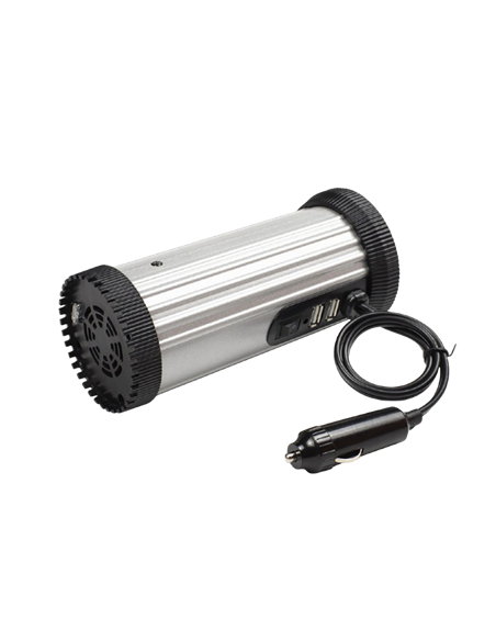 Invertor Auto Energenie EG-PWC150-01, 150W, Argintiu