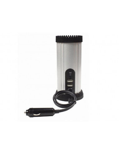 Invertor Auto Energenie EG-PWC150-01, 150W, Argintiu