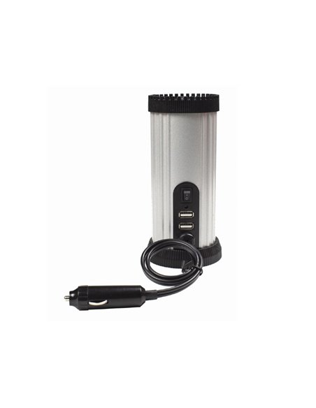 Invertor Auto Energenie EG-PWC150-01, 150W, Argintiu