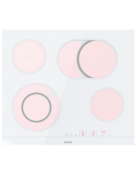 Электрическая варочная панель Gorenje ECT643WCSC, Белый