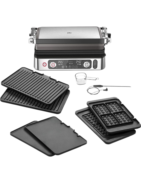 Grătar electric Braun CG 9167, 2200W, Titan | Oţel inoxidabil Grătar electric Braun CG 9167, 2200W, Titan | Oţel inoxidabil