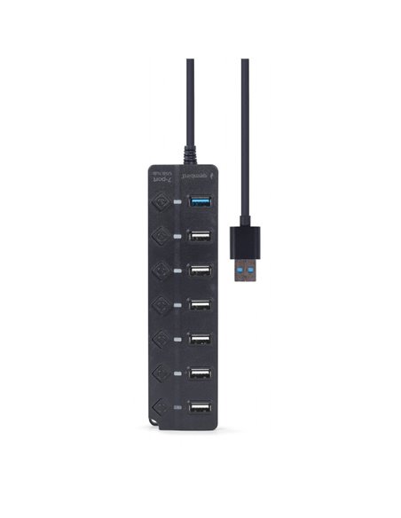 USB-концентратор Gembird UHB-U3P1U2P6P-01, Чёрный