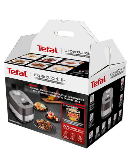 Мультиварка Tefal RK802B34, Серебристый