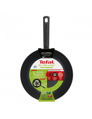Tigaie WOK Tefal G2711953, 3,6L, 28cm, Negru