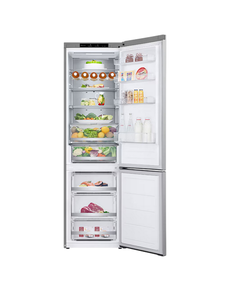 Холодильник LG GBV7280BPY, Нержавеющая сталь
