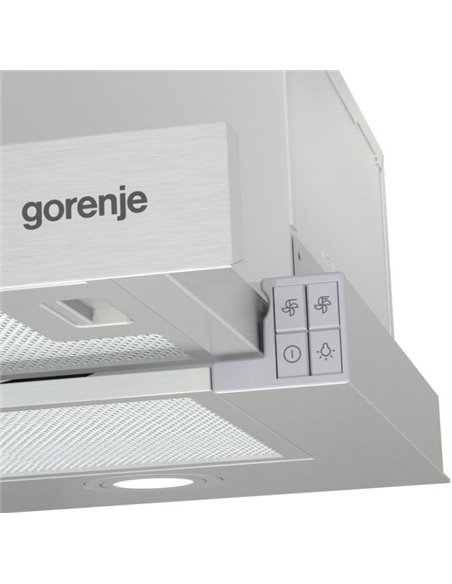 Встраиваемая Вытяжка Gorenje TH 62E4 X, Нержавеющая сталь Встраиваемая Вытяжка Gorenje TH 62E4 X, Нержавеющая сталь