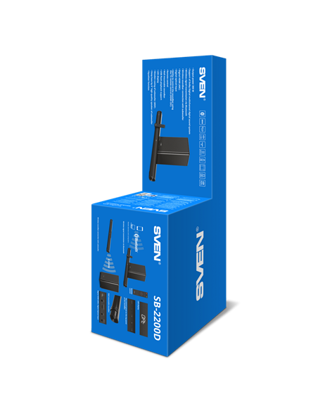 Soundbar SVEN SB-2200D, Negru