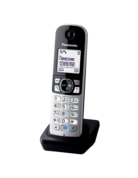 Telefon DECT Panasonic KX-TGA681RUB, Negru