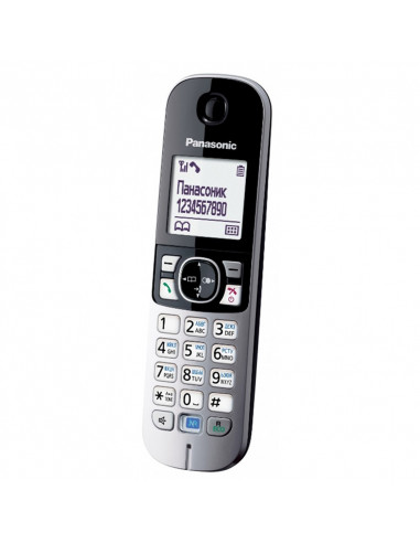 Радиотелефон Panasonic KX-TGA681RUB, Чёрный