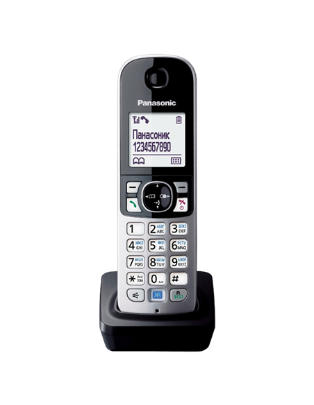 Радиотелефон Panasonic KX-TGA681RUB, Чёрный