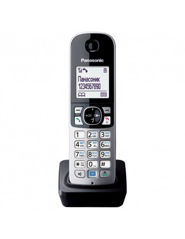 Telefon DECT Panasonic KX-TGA681RUB, Negru
