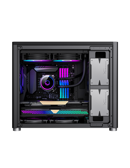 Компьютерный корпус Gamemax SPARK, Mini-Tower, Без блока питания, Чёрный Компьютерный корпус Gamemax SPARK, Mini-Tower, Без блока питания, Чёрный