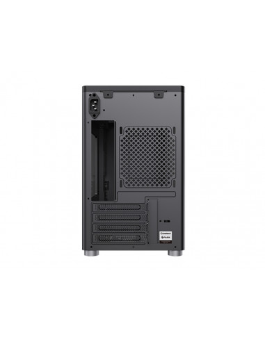Компьютерный корпус Gamemax SPARK, Mini-Tower, Без блока питания, Чёрный
