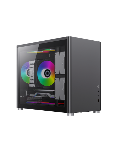Компьютерный корпус Gamemax SPARK, Mini-Tower, Без блока питания, Чёрный Компьютерный корпус Gamemax SPARK, Mini-Tower, Без блока питания, Чёрный