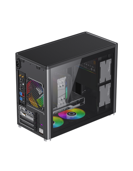 Компьютерный корпус Gamemax SPARK, Mini-Tower, Без блока питания, Чёрный Компьютерный корпус Gamemax SPARK, Mini-Tower, Без блока питания, Чёрный