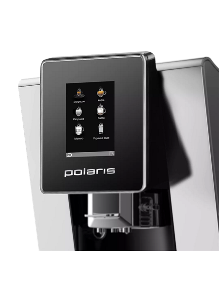 Кофемашина Polaris PACM 2060AC, Серебристый | Черный