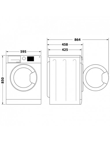 Стиральная машина Whirlpool WRBSS 6249 W EU,...