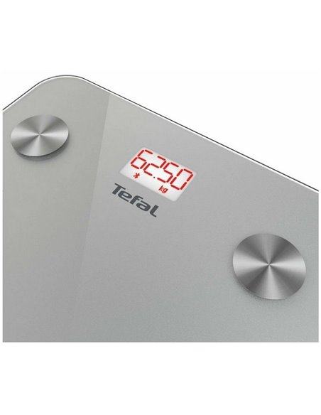 Электронные напольные весы Tefal BM9600S1, Серебристый