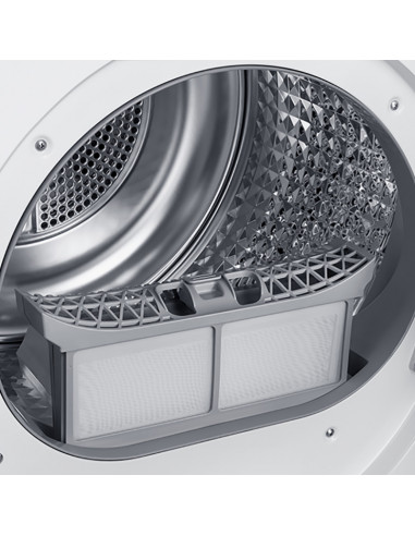 Uscător de rufe Samsung DV90BBA245AELE, 9kg, Alb