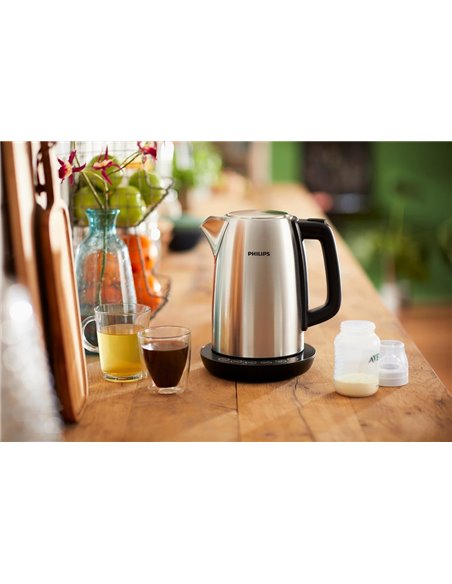 Электрочайник PHILIPS HD9359/90, Серебристый Электрочайник PHILIPS HD9359/90, Серебристый