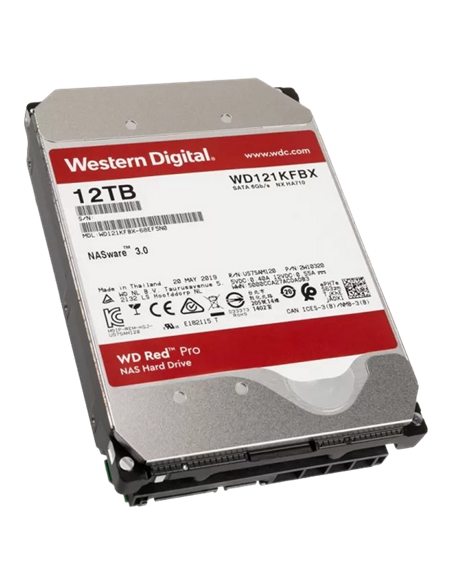 Unitate HDD Western Digital WD Red Pro, 3.5", 12 TB WD121KFBX