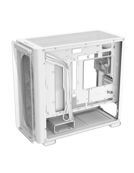 Компьютерный корпус ASUS A23 PLUS TG ARGB, Mini-Tower, Белый