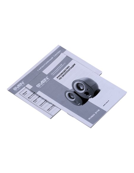Boxe pentru calculator 2.0 SVEN "316", Negru/Portocaliu Boxe pentru calculator 2.0 SVEN "316", Negru/Portocaliu