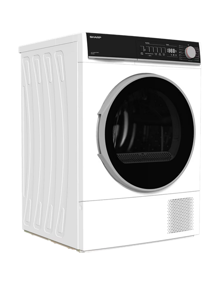 Сушильная машина Sharp KDNHB8S7GW21EE, 8кг, Белый