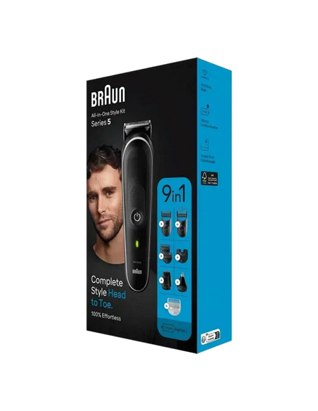 Trimmer pentru bărbați Braun MGK5420, Negru Trimmer pentru bărbați Braun MGK5420, Negru