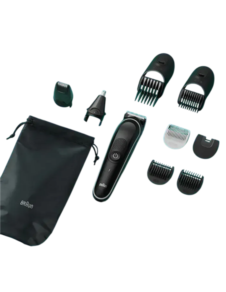 Trimmer pentru bărbați Braun MGK5420, Negru Trimmer pentru bărbați Braun MGK5420, Negru