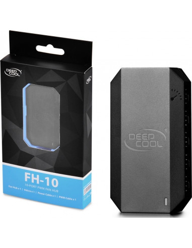 Hub ventilator Deepcool FH-10, Negru