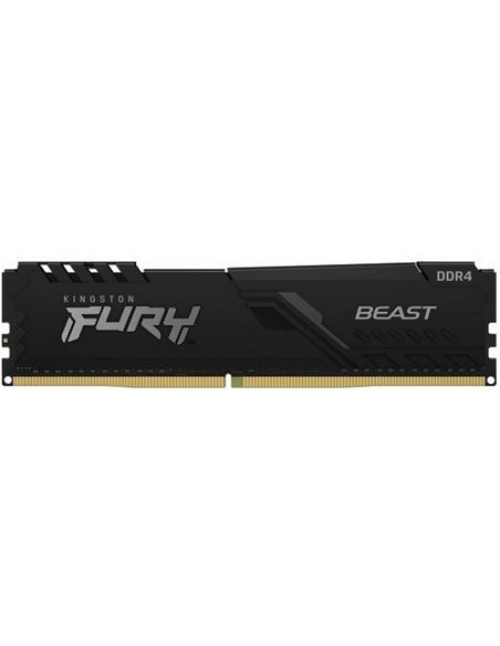 Оперативная память Kingston FURY Beast, DDR4 SDRAM, 3200 МГц, 8Гб, KF432C16BB/8 Оперативная память Kingston FURY Beast, DDR4 SDRAM, 3200 МГц, 8Гб, KF432C16BB/8