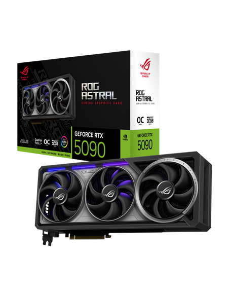 Placă Video ASUS ROG-ASTRAL-RTX5090-O32G-GAMING, 32GB GDDR7 512bit