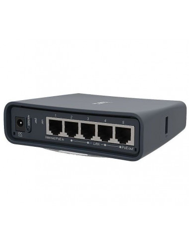 Router fără fir MikroTik hAP AC Lite Tower, Negru