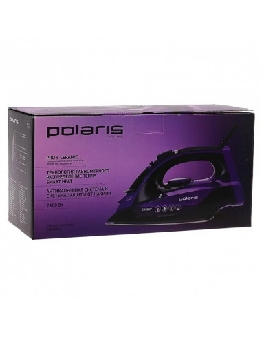 Утюг Polaris PIR 2415K, 2400Вт, Фиолетовый