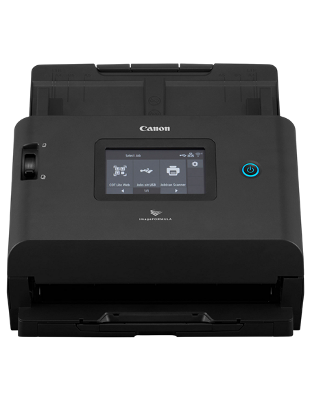 Scaner de documente cu alimentare automată Canon imageFORMULA DR-S350NW, A4, Negru