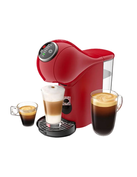 Cafetiera cu capsule Krups Genio S Plus KP340510, 1500W, Roșu Cafetiera cu capsule Krups Genio S Plus KP340510, 1500W, Roșu
