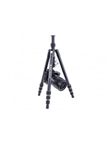 Tripied Foto-Video Vanguard VESTA TB 204AB, Cap trepied de minge, Negru