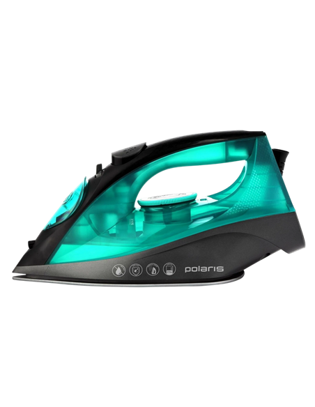 Утюг Polaris PIR 2430K, 2400Вт, Aquamarine Утюг Polaris PIR 2430K, 2400Вт, Aquamarine