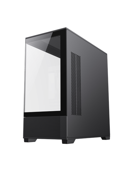 Carcasă PC Gamemax Vista M, Midi-Tower, Fără PSU, Negru