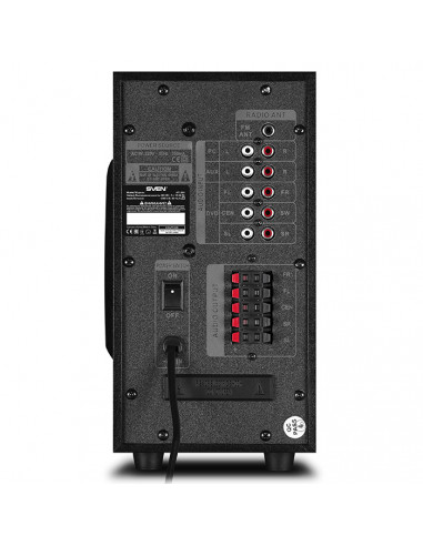 Sistem audio SVEN HT-201, Negru