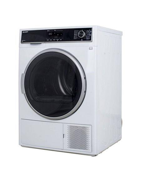 Сушильная машина Sharp KDHHH8S7GW2EE, 8кг, Белый