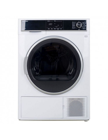 Сушильная машина Sharp KDHHH8S7GW2EE, 8кг, Белый