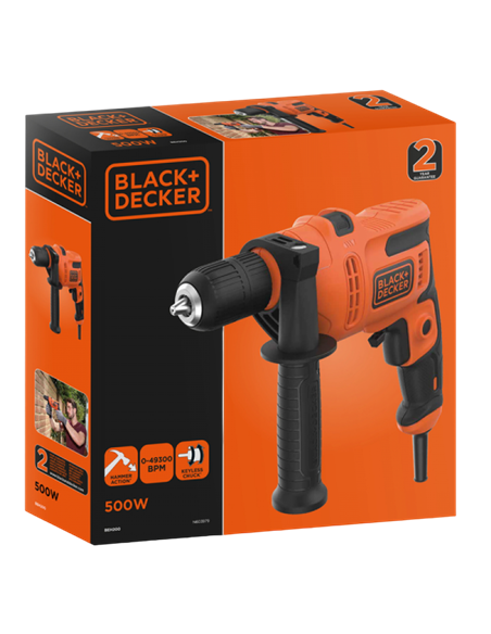 Mașină de găurit Black+Decker BEH200-QS