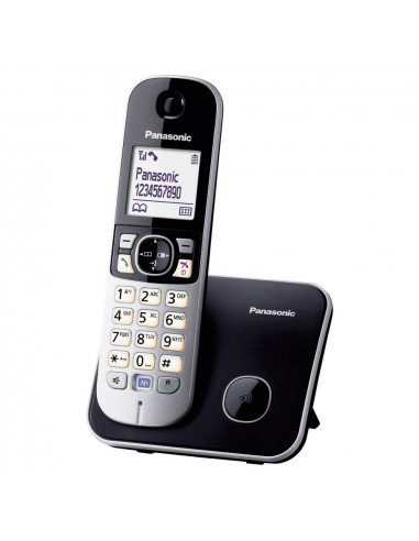 Telefon DECT Panasonic KX-TG6811, Negru