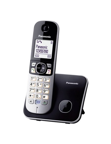 Telefon DECT Panasonic KX-TG6811, Negru