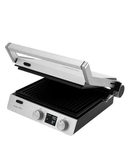 Электрический Гриль Polaris PGP3005, 2000Вт, Серебристый